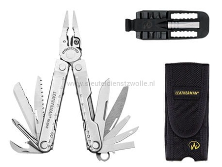 Leatherman Rebar met bit driver set