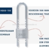 Abus hangslot titalium verstelb beugel 64TI/50HB60-150 - Afbeelding 3