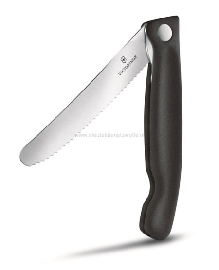 Inklapb. schilmes, Victorinox, Swiss Classic, zwart, kartel - Afbeelding 5