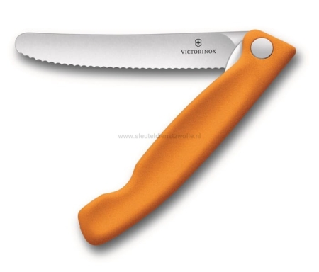 Inklapb. schilmes, Victorinox, Swiss Classic, oranje, kartel