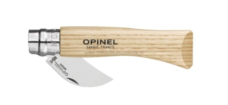 Zakmes, Opinel, No7 Chestnut, bruin, rvs/kastanje - Afbeelding 2