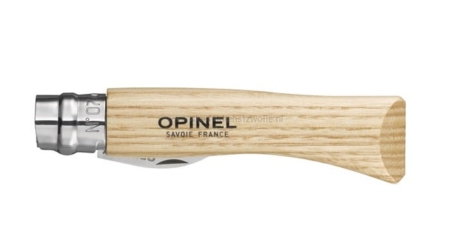Zakmes, Opinel, No7 Chestnut, bruin, rvs/kastanje - Afbeelding 3