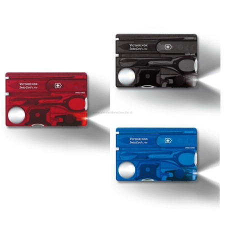 Victorinox Swisscard lite rood transparant 0.7300.T - Afbeelding 3