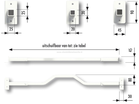 Secubar raambeveiliging COMBI SKG** - Afbeelding 3