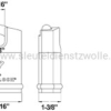 MUL-T-LOCK E-serie Padlock met hoge veiligheidsklasse - Afbeelding 3