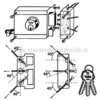 Yale oplegslot 634-60 - Afbeelding 3