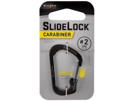 Nite Ize Carabiner #2 Slidelock Black