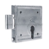 Kelderband oplegslot met cilinder uitsparing Doornmaat 60 mm