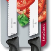 victorinox kartel messen set van 2 zwart