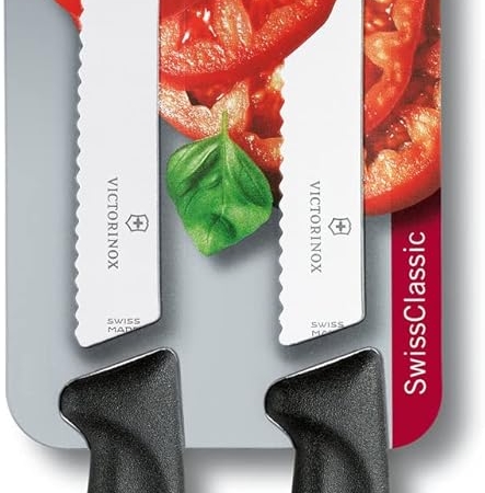 victorinox kartel messen set van 2 zwart