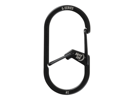 Nite Ize G-Series Karabijnhaak Zwart #2 - Afbeelding 2