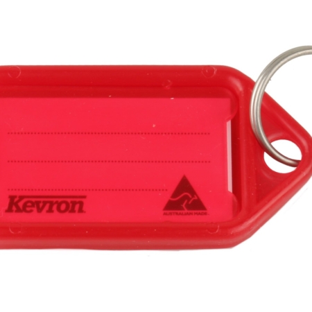 l kevron label rood 1
