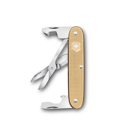 Zakmes, Victorinox, Companion Slim Alox, 6f, goud, 93mm - Afbeelding 2