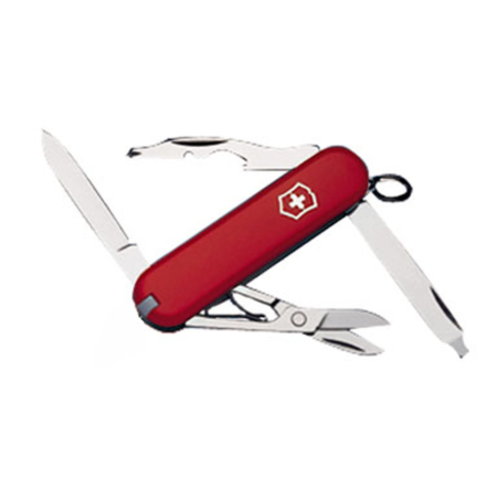 Victorinox Rambler Rood zakmes met 10 functies 10 Victorinox Rambler Rood zakmes met 10 functies