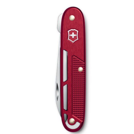 Victorinox Onefold Alox Zakmes Rood 93 mm, 2 Functies, RVS, Met Draagclip 13 Victorinox Onefold Alox zakmes rood 93 mm met groot RVS lemmet en draagclip