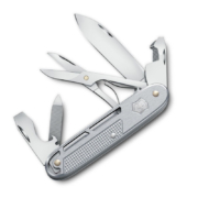 Victorinox Synergy Alox Zakmes, 10 Functies, Zilver, Rood & Donkerblauw 3 Zakmes Victorinox Synergy X Alox 10f zilver doosv 1