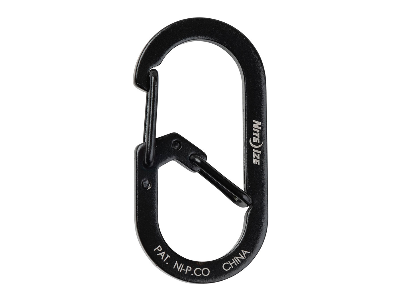 Nite Ize G-Series Karabijnhaak 2-Pack #1, Zwart 1 Nite Ize G-Series Karabijnhaak 2-Pack #1, Zwart